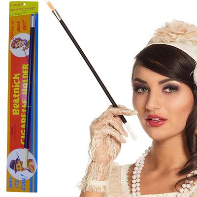 Mey İthalat® Uzun Sigara Ağızlık 70li 80li 90lı Yıllar Retro Parti 30 cm