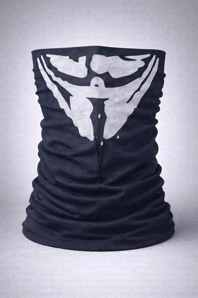 Mey İthalat® Vendetta Maskesi Desenli Baf Bandana – Çok Amaçlı Yüz Boyunluk Bandana 4 No