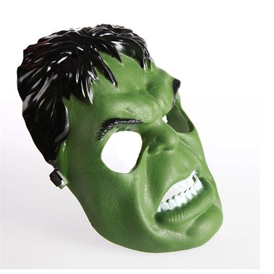 Mey İthalat® Yeşil Renk Süper Kahraman Dev Adam Hulk Maskesi