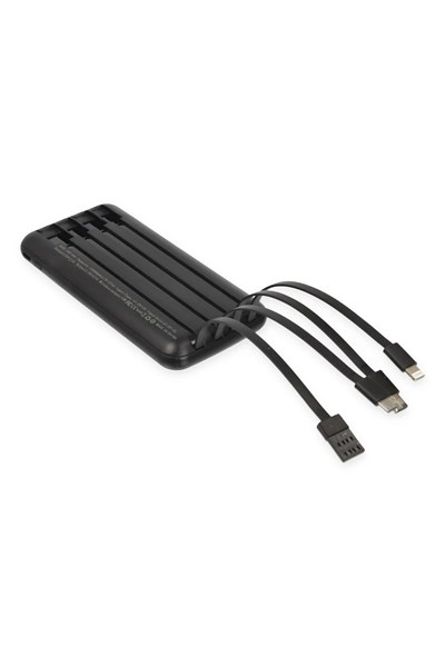 Mey İthalat® Yosonda A87 4in1 20.000 mAh Powerbank - Siyah