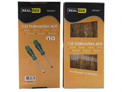 Mıknatıs Uçlu Tornavida Seti (7li)