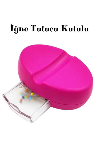 Mıknatıslı İğne Tutucu Ve Çekmeceli İğne Saklama Kutusu