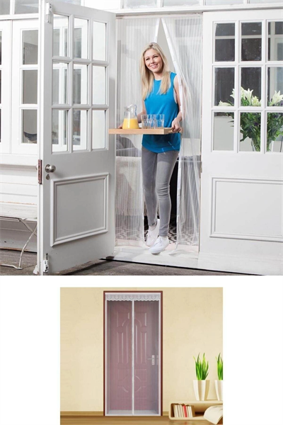 Mıknatıslı Kapı Sinekliği Tül Perde 105 X 205 Cm Bx40