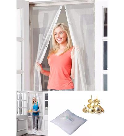 Mıknatıslı Kapı Sinekliği Tül Perde 105 x 205 cm (3936)