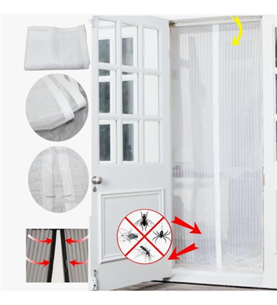 Mıknatıslı Kapı Sinekliği Tül Perde 105 X 210 Cm Bx40
