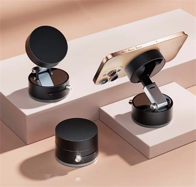 Mıknatıslı Katlanabilir Telefon Tutucu - Torpido ve Cam Uyumlu