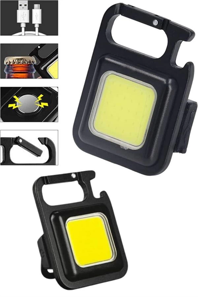 Mıknatıslı Parlak Led Işık 3 Fonksiyonlu Şarj edilebilir Ledli Mini Taşınabilir