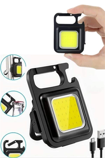 Mıknatıslı Parlak Led Işık 3 Fonksiyonlu Şarj edilebilir Ledli Mini Taşınabilir