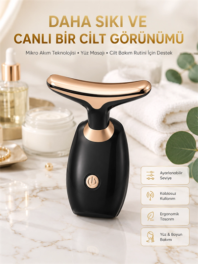 Mikro Akım Teknolojili, Taşınabilir Cilt Bakım Cihazı