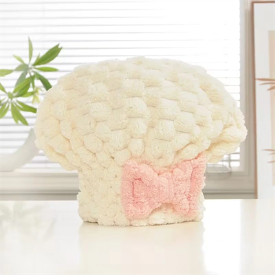 Mikrofiber Örgü Saç Kurutma Bone Havlu