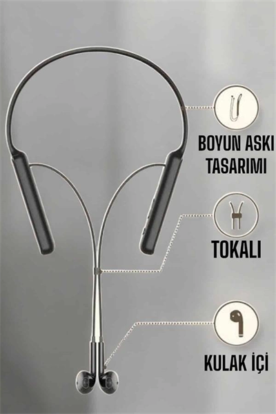 Mikrofonlu Kablolu Bluetooth Kulaklık Yeni Nesil Yüksek Ses Kaliteli