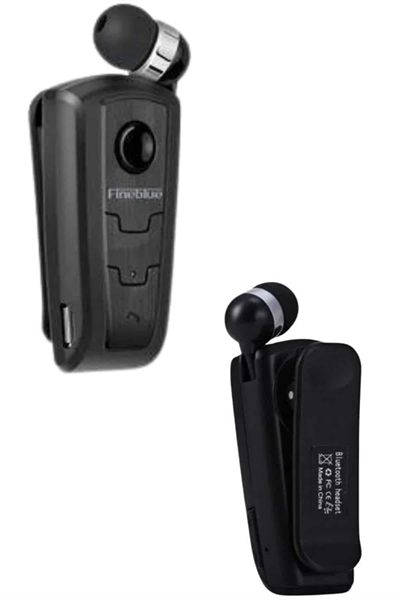 Mikrofonlu Makaralı Bluetooth Kulakiçi Kulaklık Android ve İOS Uyumlu