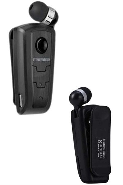 Mikrofonlu Makaralı Bluetooth Kulakiçi Kulaklık Android ve İOS Uyumlu