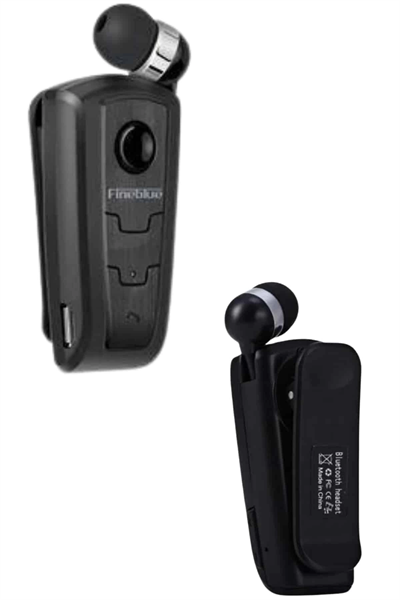 Mikrofonlu Makaralı Bluetooth Kulakiçi Kulaklık Android ve İOS Uyumlu