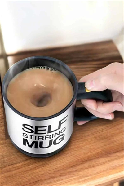 Mikser Kupa Yazılı Mug Bardak Karıştırma Özelliği