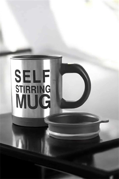 Mikser Kupa Yazılı Mug Bardak Karıştırma Özelliği
