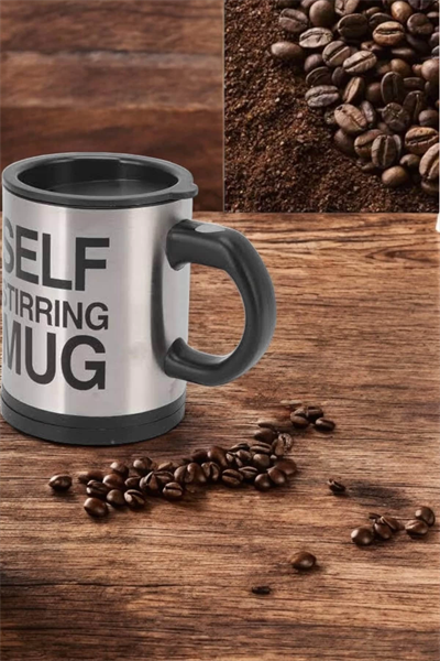 Mikser Kupa Yazılı Mug Bardak Karıştırma Özelliği