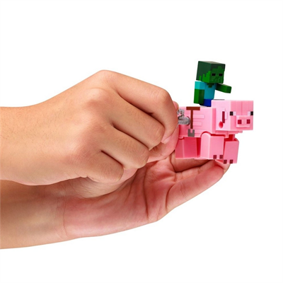 Minecraft 3D Kurma Mekanizmalı Figürler 2li Paket