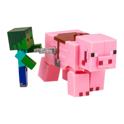 Minecraft 3D Kurma Mekanizmalı Figürler 2li Paket