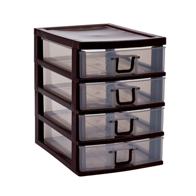 Mini 4 Çekmeceli Komidin Organizer