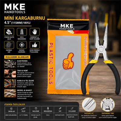 Mini 4.5 Inc 115m Çelik Kargaburnu Yaylı Bx40