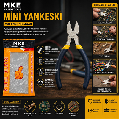 Mini 4.5 Inc 115m Çelik Yan Keski Yaylı Bx40