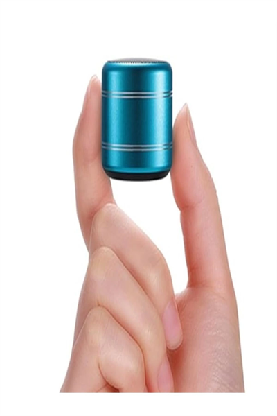 Mini Alüminyum TWS Kablosuz Bluetooth Hoparlör – Yuvarlak Metal Tasarım, Yüksek Bas ve Taşınabilir Özellikler