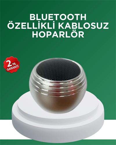 Mini Bluetooth Hoparlör TWS Özellikli Taşınabilir Güçlü Ses