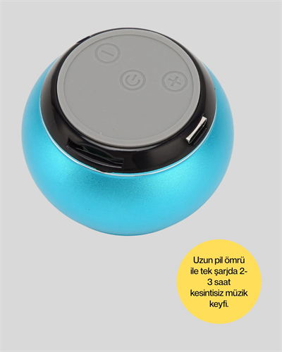 Mini Bluetooth Speaker | Uzun Pil Ömrü, Şık ve Hafif Tasarım Yeni Nesil