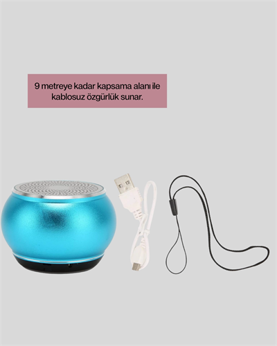Mini Bluetooth Speaker | Uzun Pil Ömrü, Şık ve Hafif Tasarım