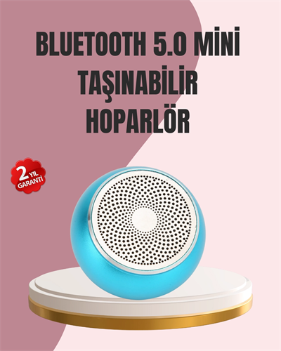 Mini Bluetooth Speaker | Uzun Pil Ömrü, Şık ve Hafif Tasarım