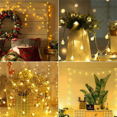 Mini Boncuk Detaylı 3.5 Metre USB LED Işık – 20 LED’li Dekoratif Ortam Aydınlatması