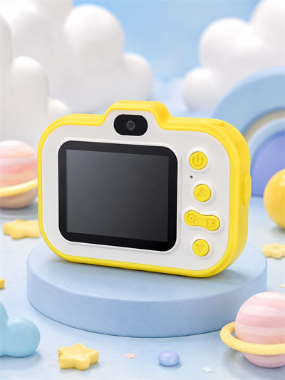 Mini Çocuk Dijital Fotoğraf Makinesi Type-C Şarjlı HD Video Kamera 2.0 İnç TFT Renkli Ekran