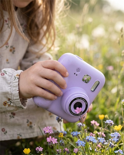 Mini Çocuk Kamerası Fotoğraf Video Çekim 4 Rulo Kağıt ve 5 Kalem Hediyeli