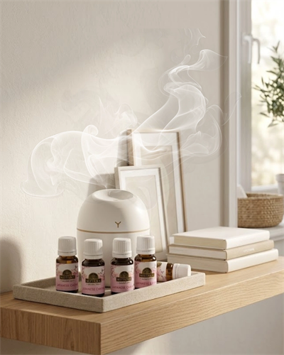 Mini Difüzör Hava Nemlendirici 5 Esans Hediyeli USB Bağlantılı Model