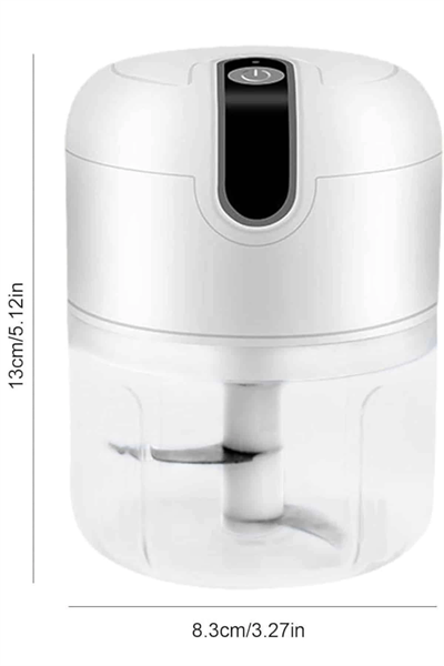 Mini Doğrayıcı Rondo Taşınabilir Mini El Blender Paslanmaz Çelik