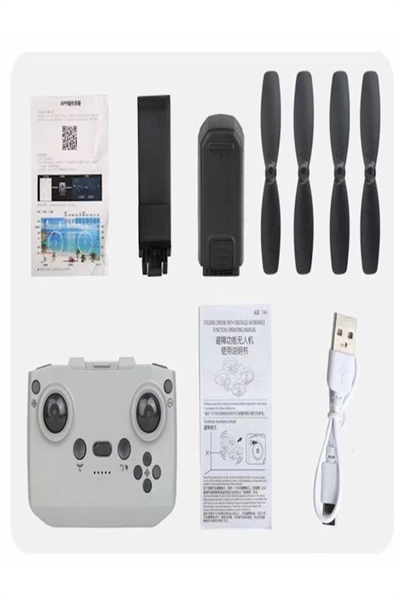 Mini Drone ile 1080P Full HD Kamera, 500-1000 Metre Uçuş Mesafesi ve 20-30 Dakika Uçuş Süresi