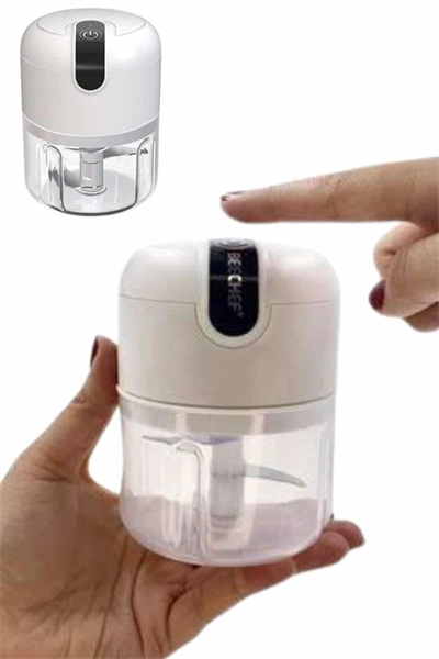 Mini El Rondosu Şarjlı Doğrayıcı Taşınabilir Rondo Blender 250 ML
