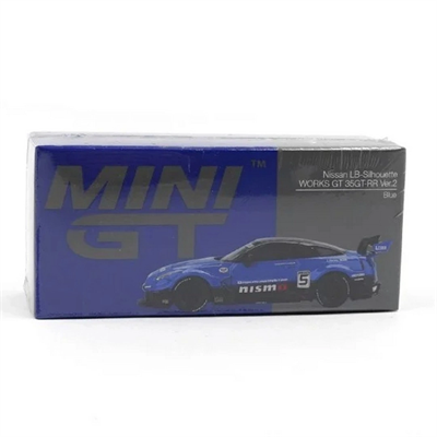 Mini GT 1/6 LB-Silhouette WORKS GT NISSAN 35GT-RR Ver.2 Blue