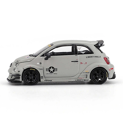 Mini GT 1/64 Abarth 595 LB-WORKS x Abas Works Fighters - Blister Paket