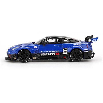 Mini GT 1/64 LB-Silhouette WORKS GT NISSAN 35GT-RR Ver.2 Blue - Blister Paket