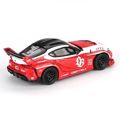 Mini GT 1/64 LB-WORKS Toyota GR Supra Red/White - Blister Paket
