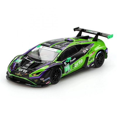 Mini GT 1/64 Lamborghini Huracán GT3 EVO2 Forte Racing 2024 IMSA Daytona 24 Hrs - Blister Paket