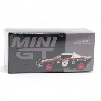 1/64 Lancia Stratos HF #4 1978 Rally Sanremo Winner