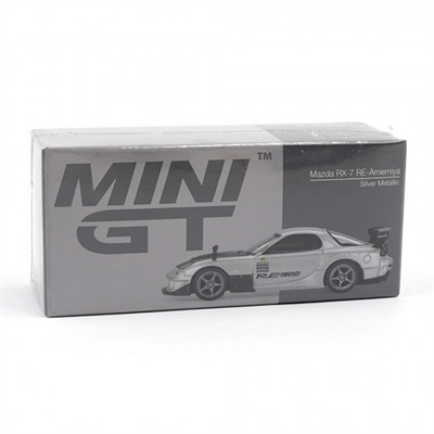 Mini GT 1/64 Mazda RX-7 RE-Amemiya Silver Metallic