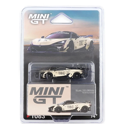 Mini GT 1/64 McLaren 720S LB-Works The Boring Concept - Blister Paket