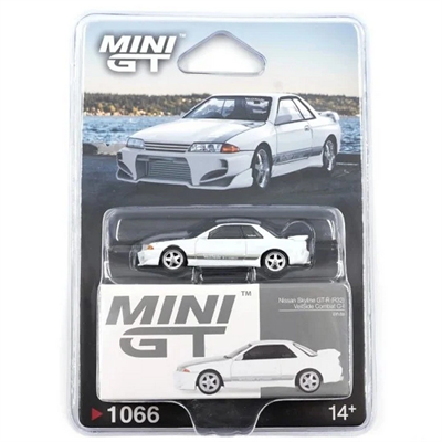 Mini Gt 1/64 Nissan Skyline GT R R32 Veilside Combat White Blister Paket