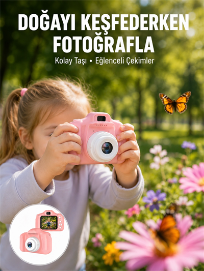 Mini HD Video Kamera Fotoğraf Çekimli Şarj Edilebilir Bataryalı Genişletilebilir Hafızalı Yeni Nesil