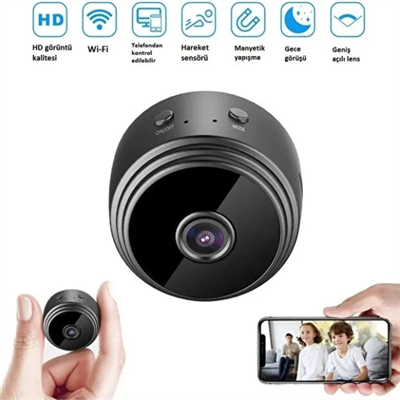 Mini HD Wi-Fi Güvenlik Kamerası