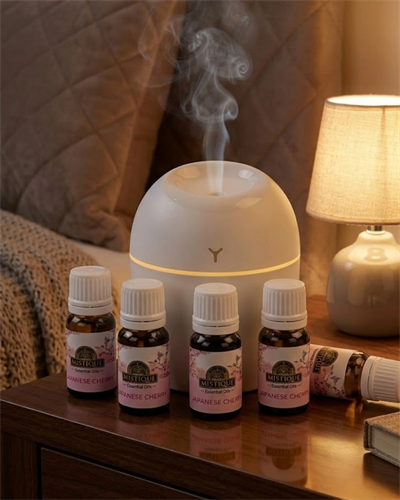 Mini Hava Nemlendirici USB Bağlantılı LED Işıklı 5 Esans Hediyeli Difüzör